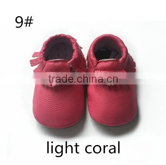 beige color soft rubber sole baby shoes for 6-24months,only 3 sizes
