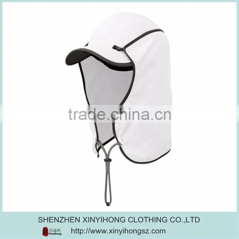 OEM Design Polyester Lightweight Golf Cap made for neck shade flap