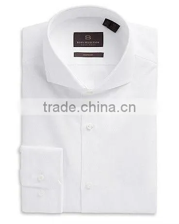 fashionable mens shirts 2014 newest style Stylish Cotton Solid Color slim fit comfortable men's Office Shirts