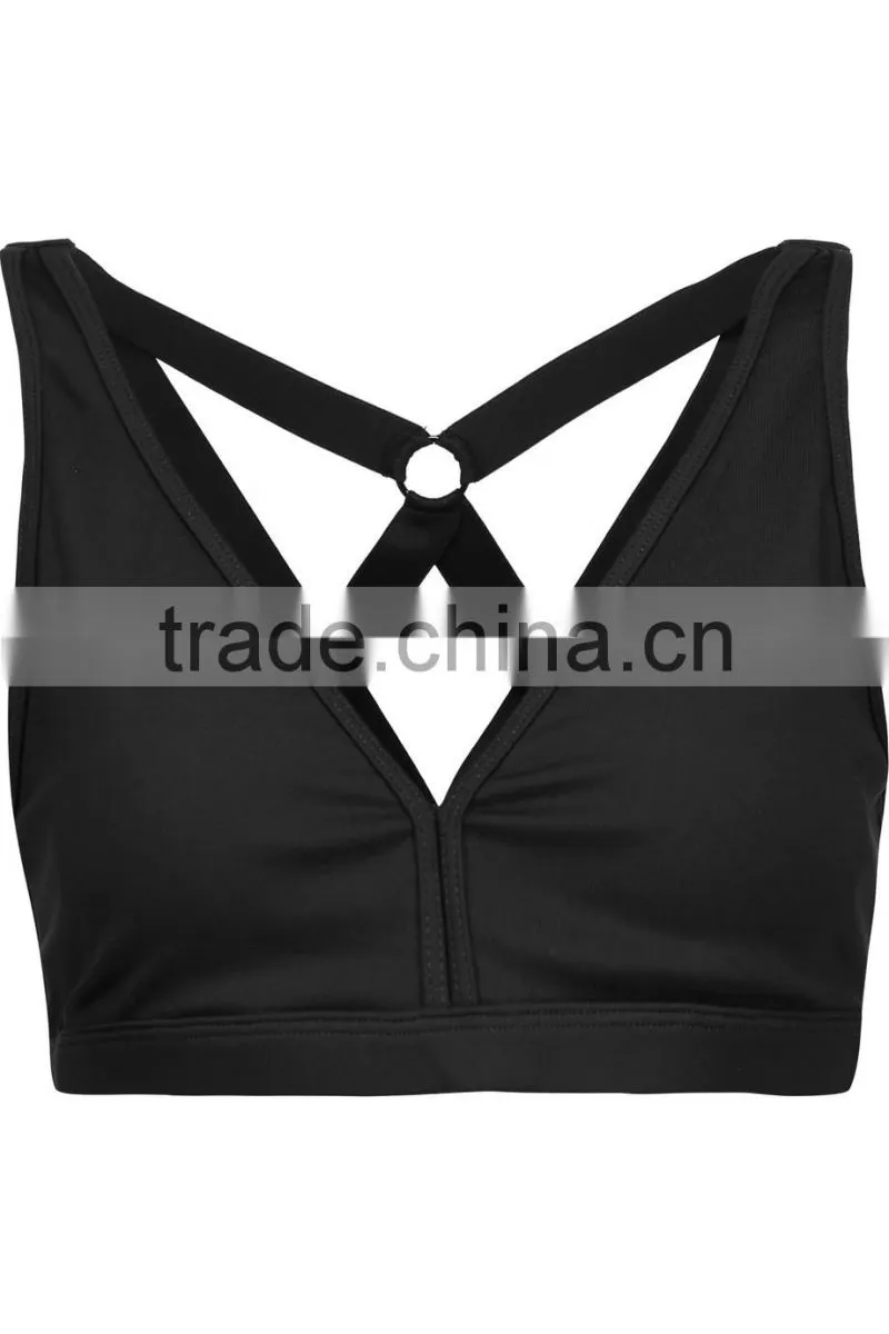 Fashionable young lady hot sexy womens sport bra ladies sexy panty and bra sets