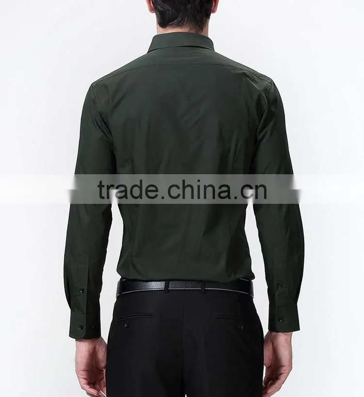 Latest style men's dress shirt fancy design man clothing