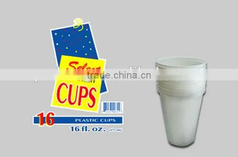 16oz plastic cups