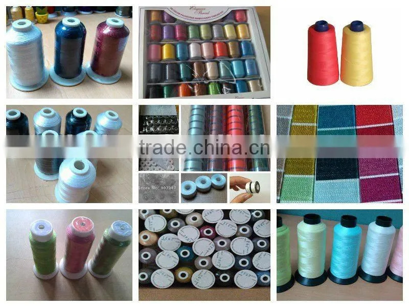 Rayon Thread for embroidery machines, made in China