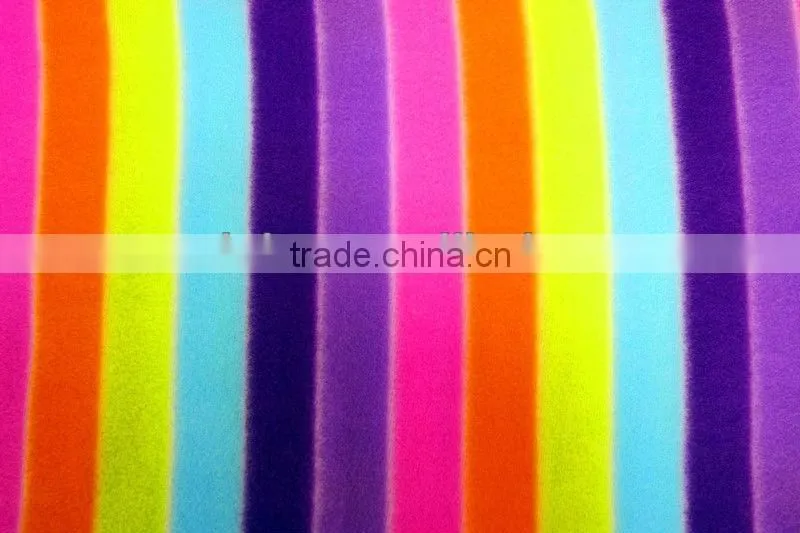 Polyester printed poral fleece blanket