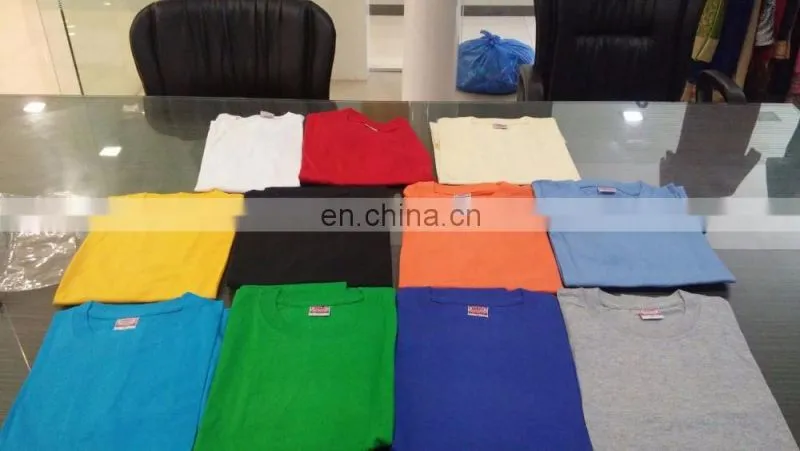 made in india t shirts men' s high quality o-neck t-shirt only for export