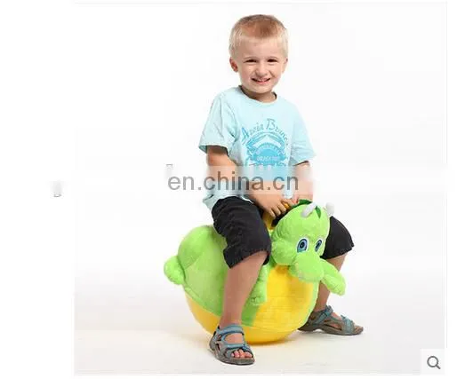 Easter plush jumping rabbit matches bouncy ball baby toy