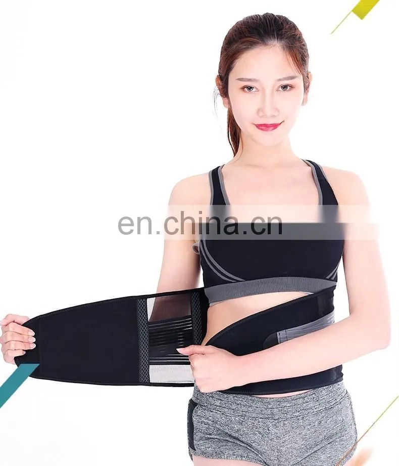 2016 Adjustable Sport&Medical Waist Support/ Fitness Slim Neoprene Waist Trimmer Belt Support#HY854