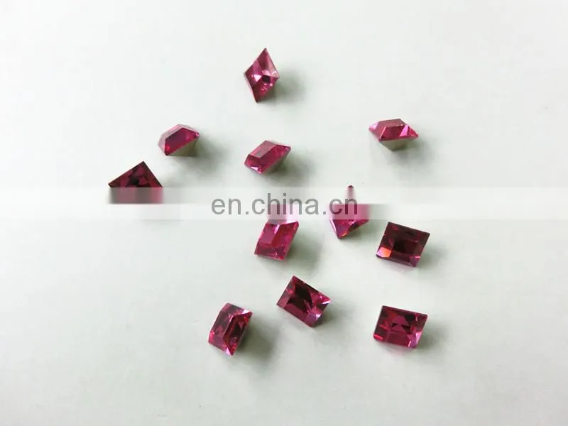 Crystal Diamond Crystal Fancy Color Stone Point-back for jewelry