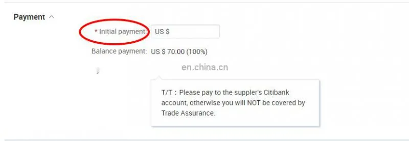 How to place order via Trade Assurance?