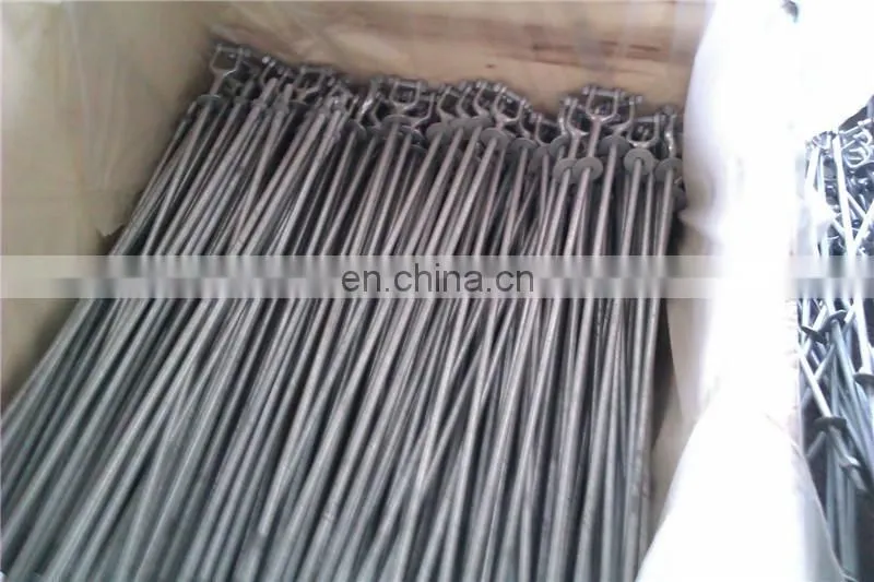 construction earth steel rebar nail for tent, U nail,large steel nail