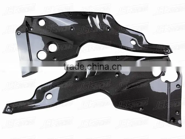 CARBON FIBER ENGINE COMPARTMENT COVERS FOR FERRARI F12 BERLINETTA (2 PCS) (JSK111213)
