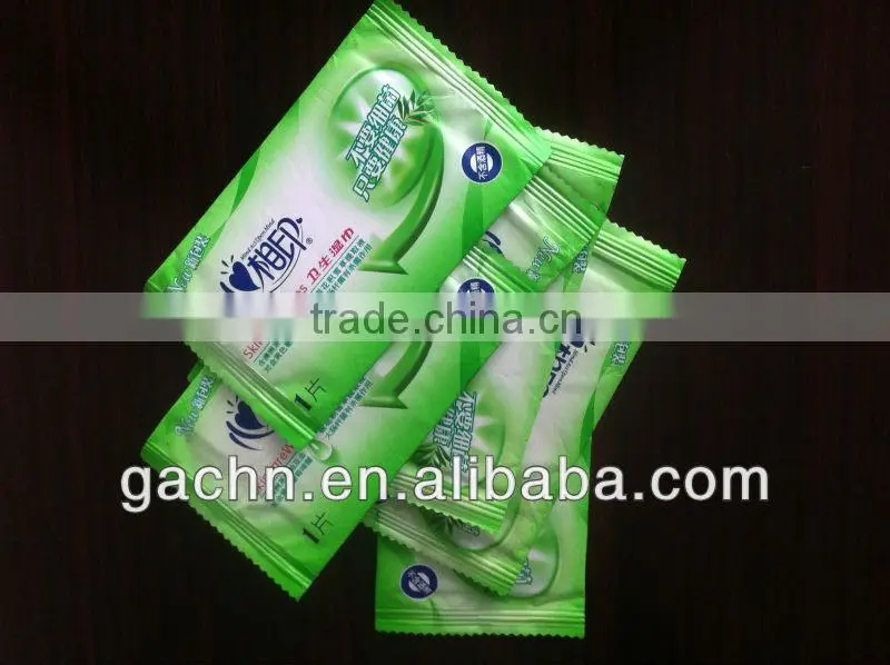 Automatic wet tissues processing and prodution machine