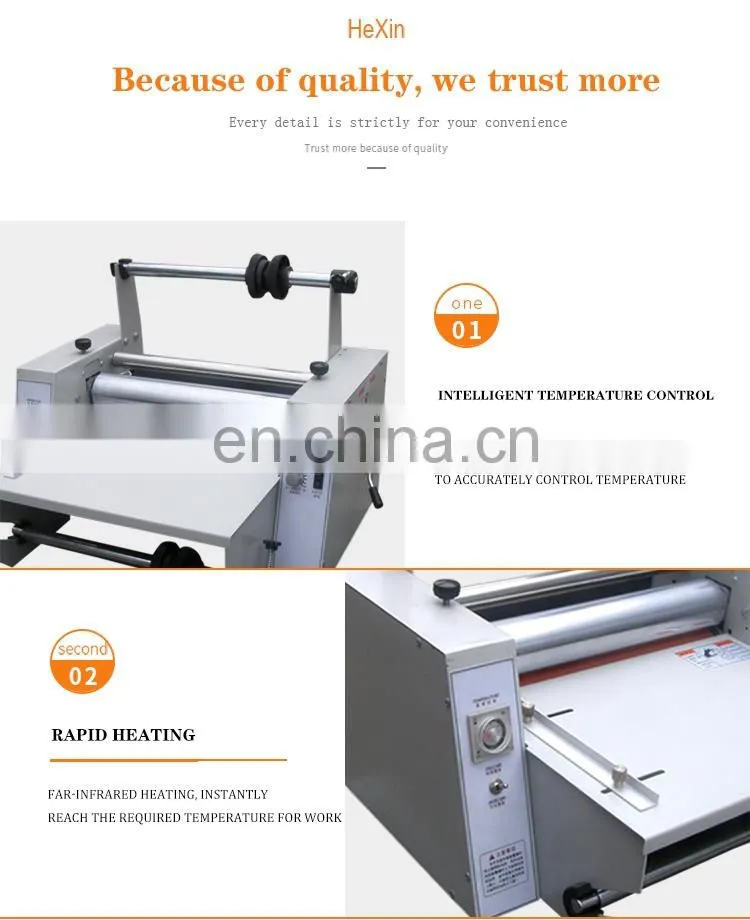 Office document Easy operation matt lamination machine