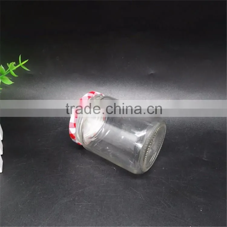 240ml 8oz glass material food jar/bottle with tinplate cap