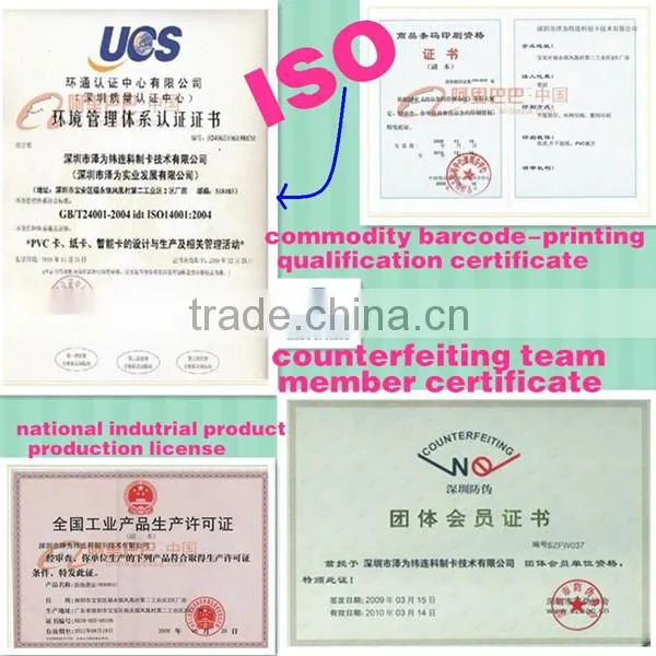 rfid transparent card with magnetic strip with gold/silver background
