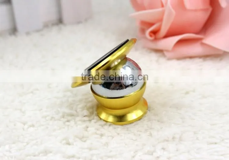Magnet 360 Rotating magnetic funny cell phone holder for desk Magnetic Car Mount stainless steel Metal stand cell phone holder