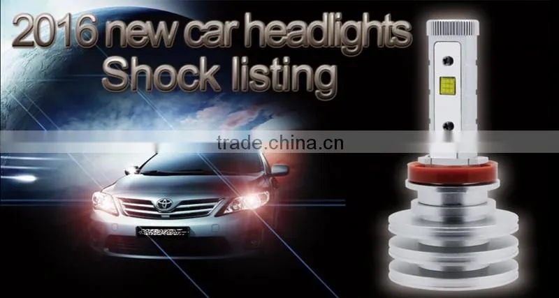 Shaen Hot Sale Led Headlight Conversion Kit 4500LM H7 LED Headlight with Canbus Function