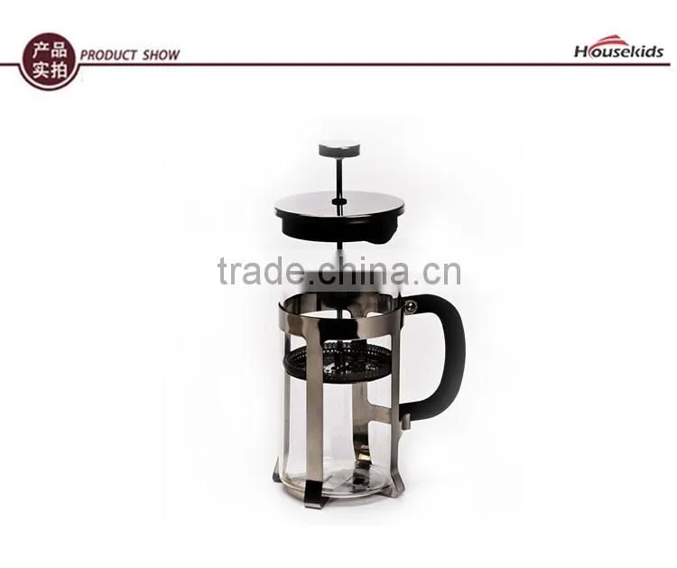 New Coffee Tea Maker with Stainless Steel Plunger High Quality Glass and Stainless Steel