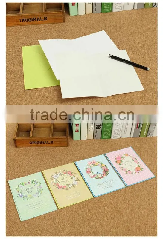 thanks giving greeting cards best wishes paper card