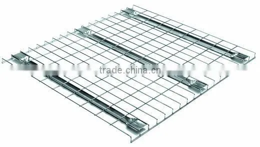 Flare welded galvanized metal storage wire decking rack for decks