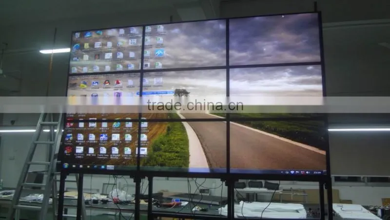 Wall Mount Ad Display Hd Digital Video Wall Screen Lcd Lg Ad Player Board Usb Flash Drive Lcd Advertising Screen