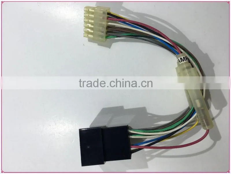 UL3266 22AWG 125C 300V Electronic Wire Crimp 3.96mm White/Black Connector Cable Assembly