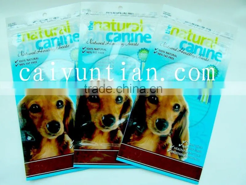 customized plastic stand up pouch with zipper packaging bag for food