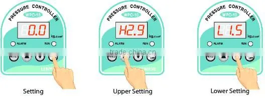 WPC-10 10 bar,G1/2,220V water pump pressure controller
