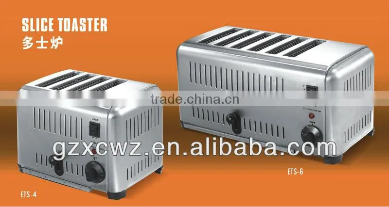 6 slice toaster machine