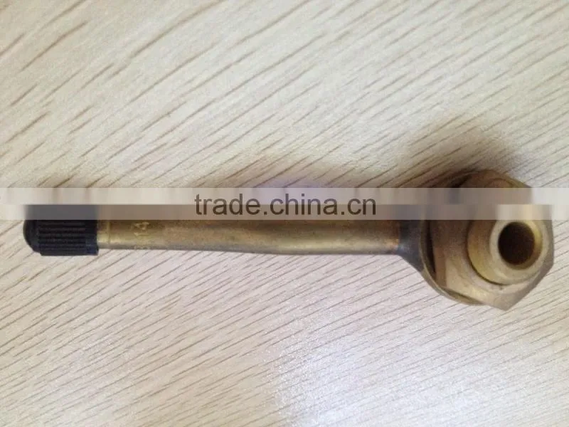 V3-14-3 Double Bend Truck Valve Stem With Long Thread