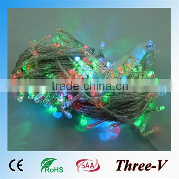 10Mx100 Copper wire 220/110V Multicolor LED wire string