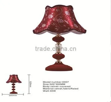50cm height cheap table lamp&home decorative table lamp made in china