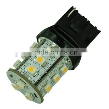 CE RoHS Ultra Bright SMD 12V DC Wedge Base 7440 T20 LED bulb