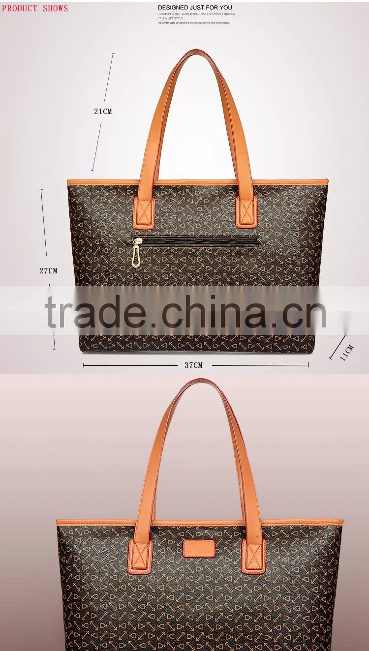 new design ladies colors shoulder handbag for stock tote bag High capacity shoulder bag