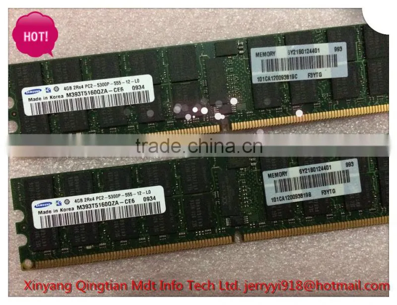 HOT on sales ! DDR2 1g 2g 4g 8g REG 667/800 MHZ PC-5300/6400 server ram