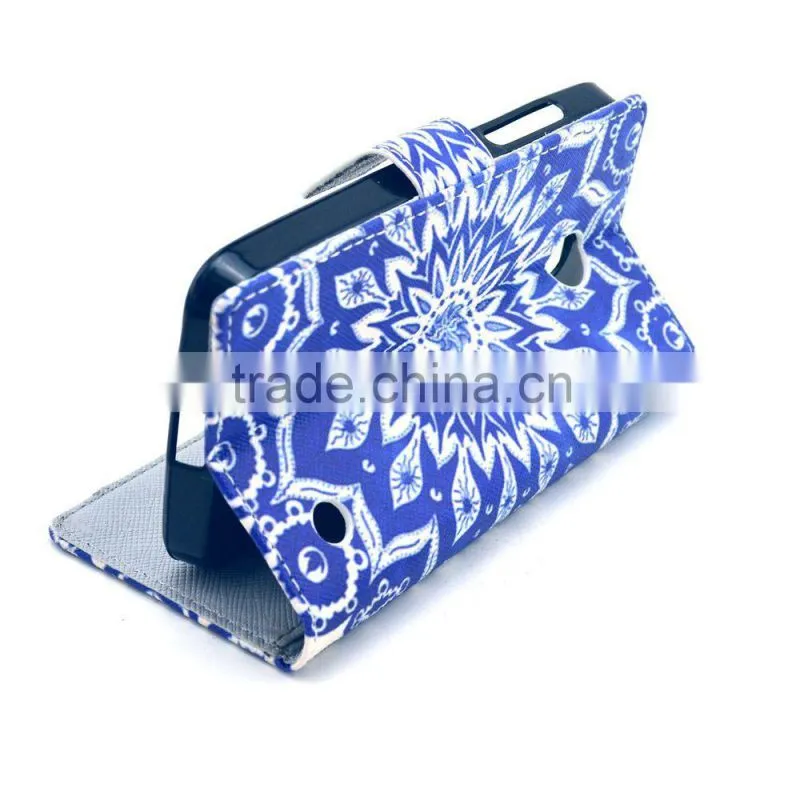 For Nokia Lumia 630 new leather flip wallet pouch case cover