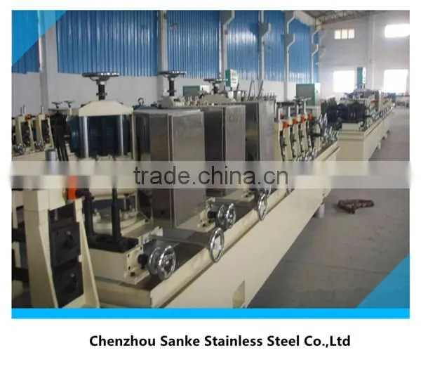 Advanced new Condition stainless steel Pipe making machine for round tube mill