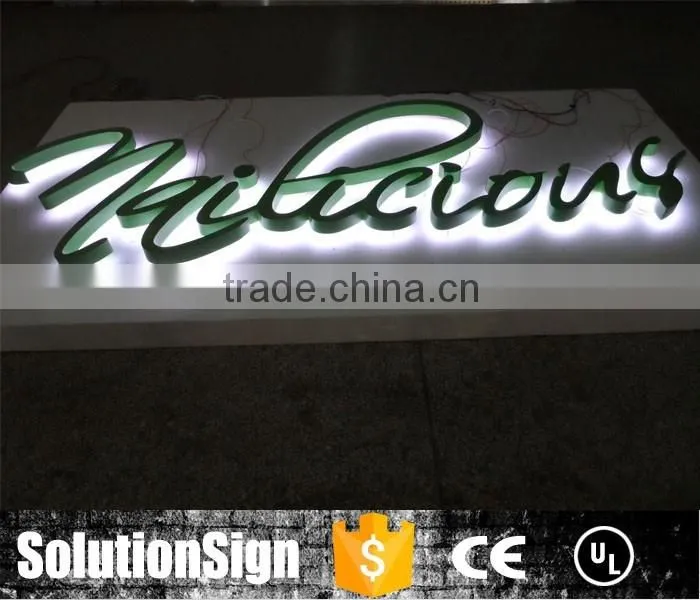 metal sign board metal letters for jewelry