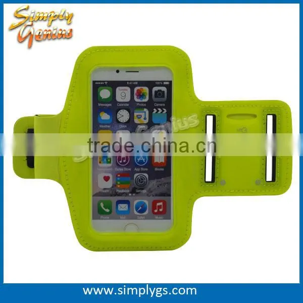 (New) Lycra sport armband for iphone 6, Lycra waterproof sport armband, Lycra cell phone armband