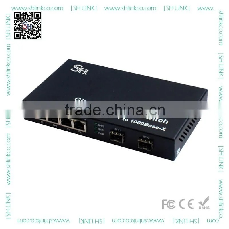 Factory supply nice price 9 ports 10/100/1000M Fibre optic ethernet switch