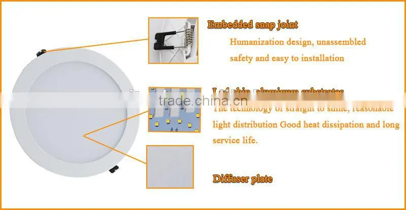 wholesale positive light Luminous evenly 230v 18w led downlight