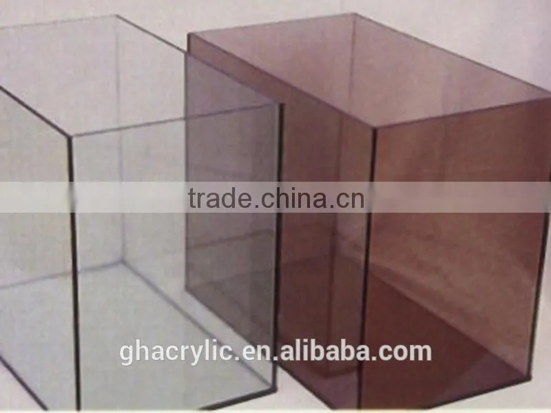 Durable and elegant custom clear acrylic product, Modern acrylic display box