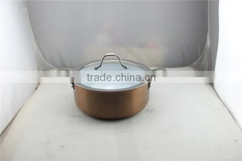 Triple Stainless Steel(3 layers) Nonstick Frying pan Saucepan Saucepot Casserole Cookware set
