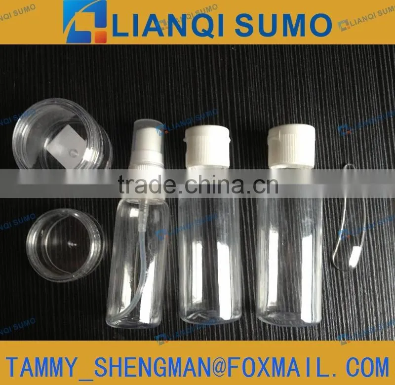 PET plastic air Shampoo travel BOTTLE