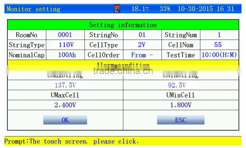 110VDC battery load tester ( Battery capacity 1000Ah 80-135V)