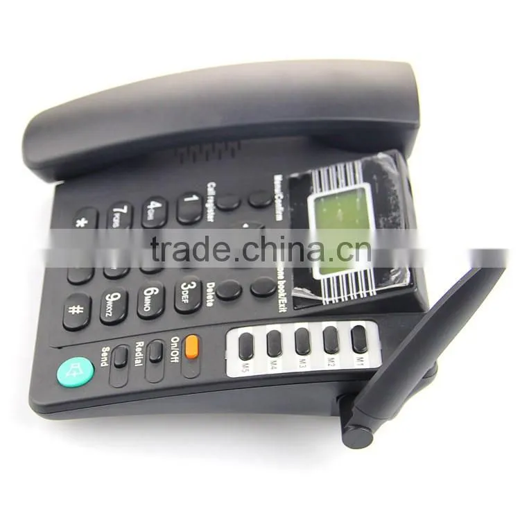 Wholesale sim card gsm cordless phone with phonebook