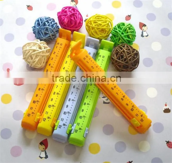 Promotional Plastic Bag Clips with Freshness Date