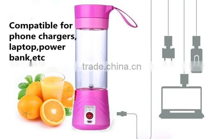 Portable electric juicer slow juicer