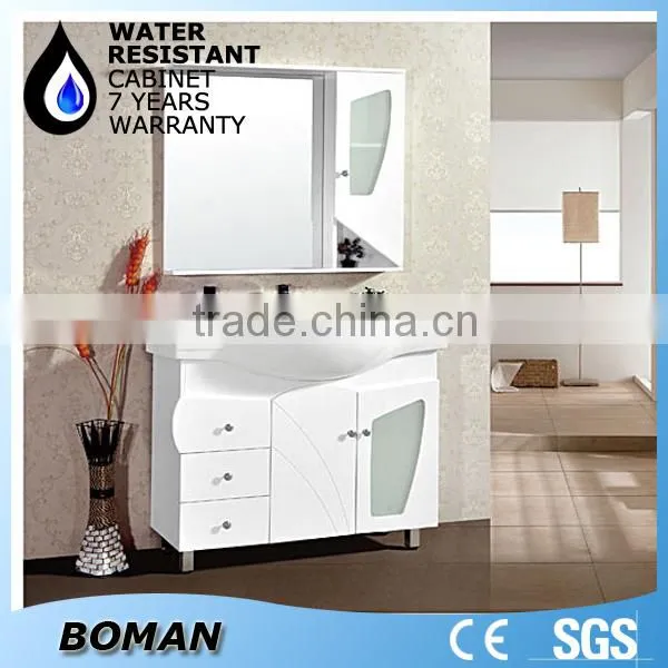 2015 design wall mounted bathroom storage cabinet cheap