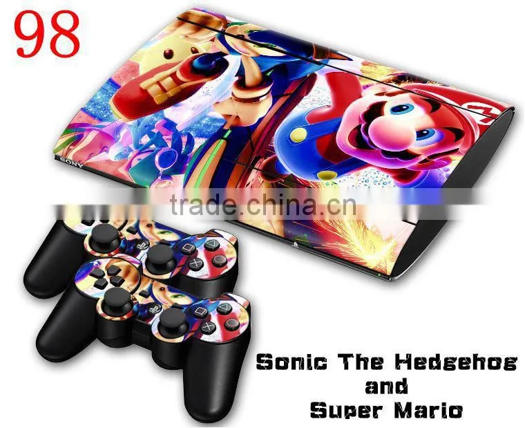 Made in China vinyl skin sticker for ps3 slim 4000 skin sticker